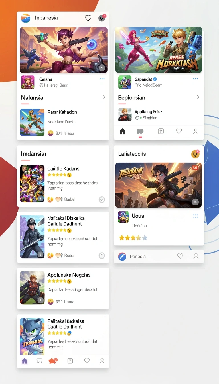 Beragam pilihan permainan menarik dalam aplikasi Download 333666 APK untuk Android.