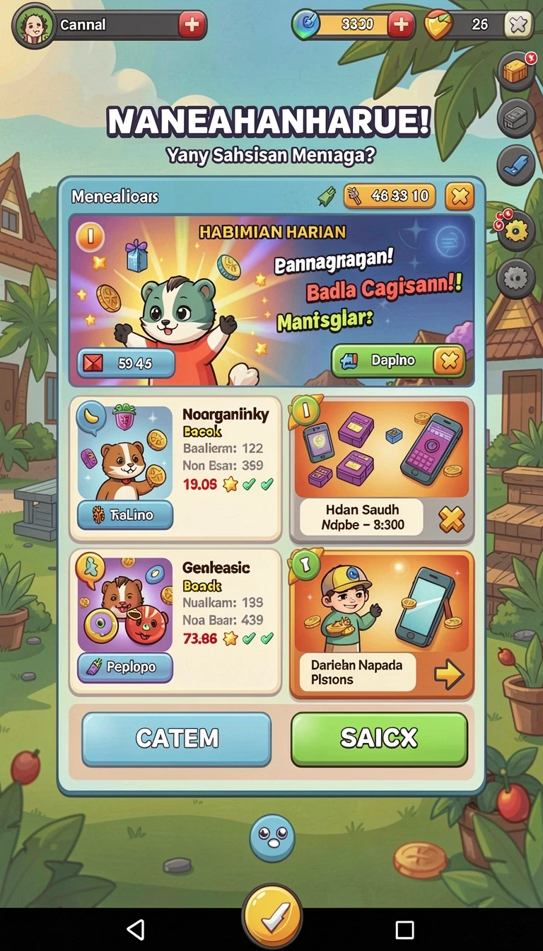 Beragam pilihan permainan menarik dalam aplikasi Download hbtoto APK untuk Android.