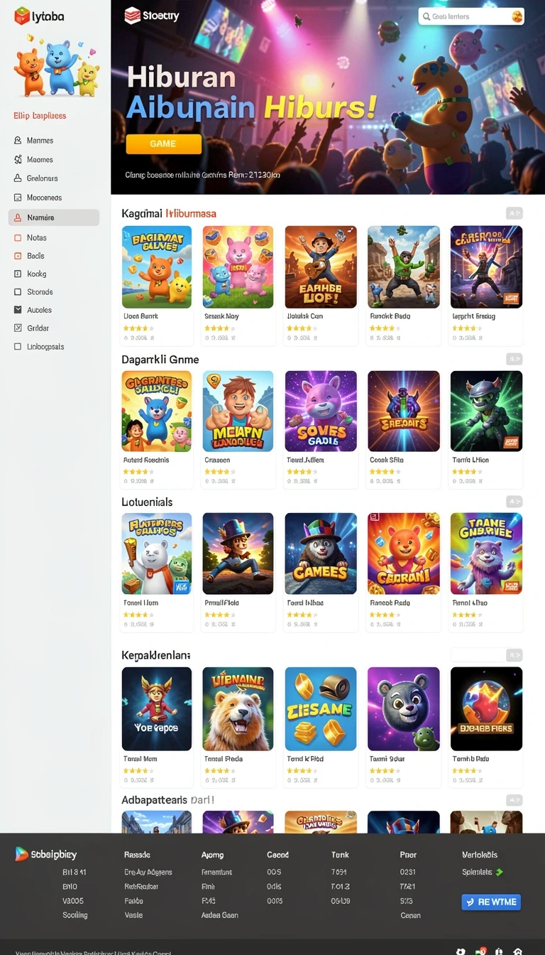 Beragam pilihan permainan menarik dalam aplikasi Download Ketua APK untuk Android.